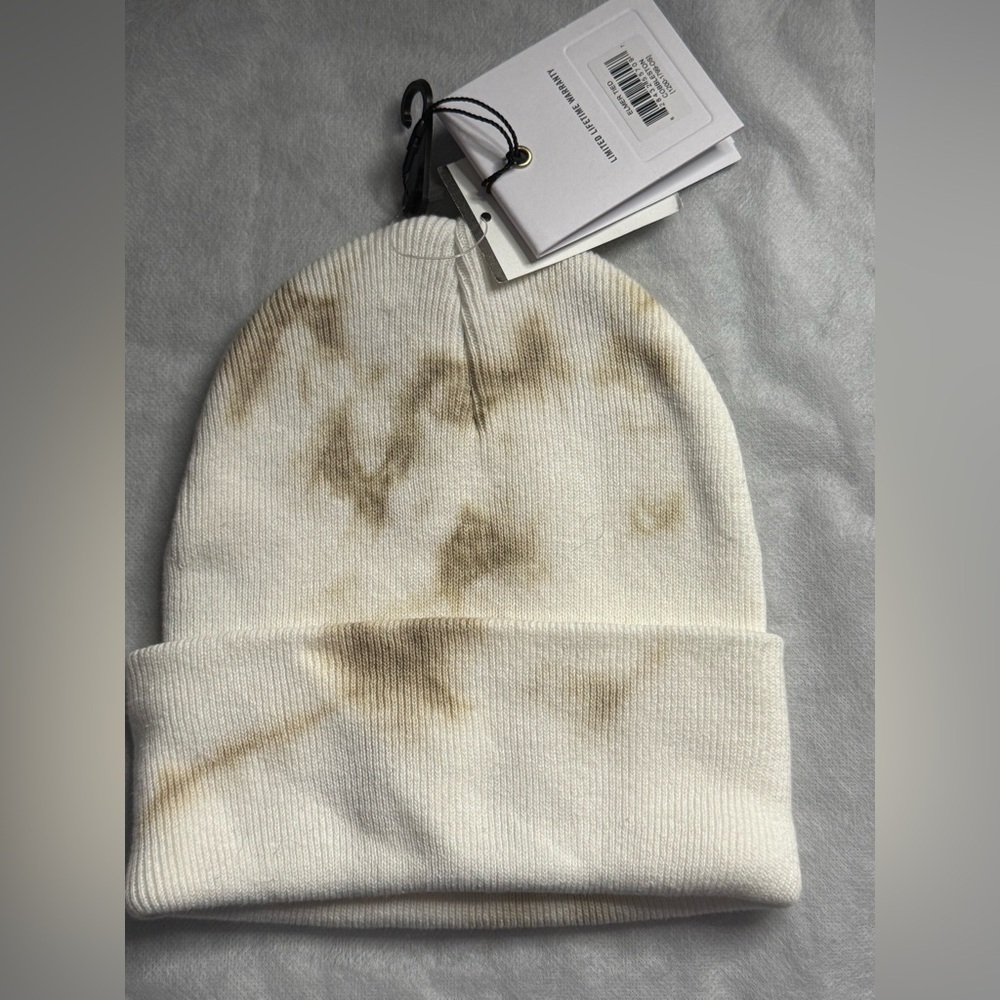 Herschel Supply Company Cream and Brown Beanie - Picture 5 of 5